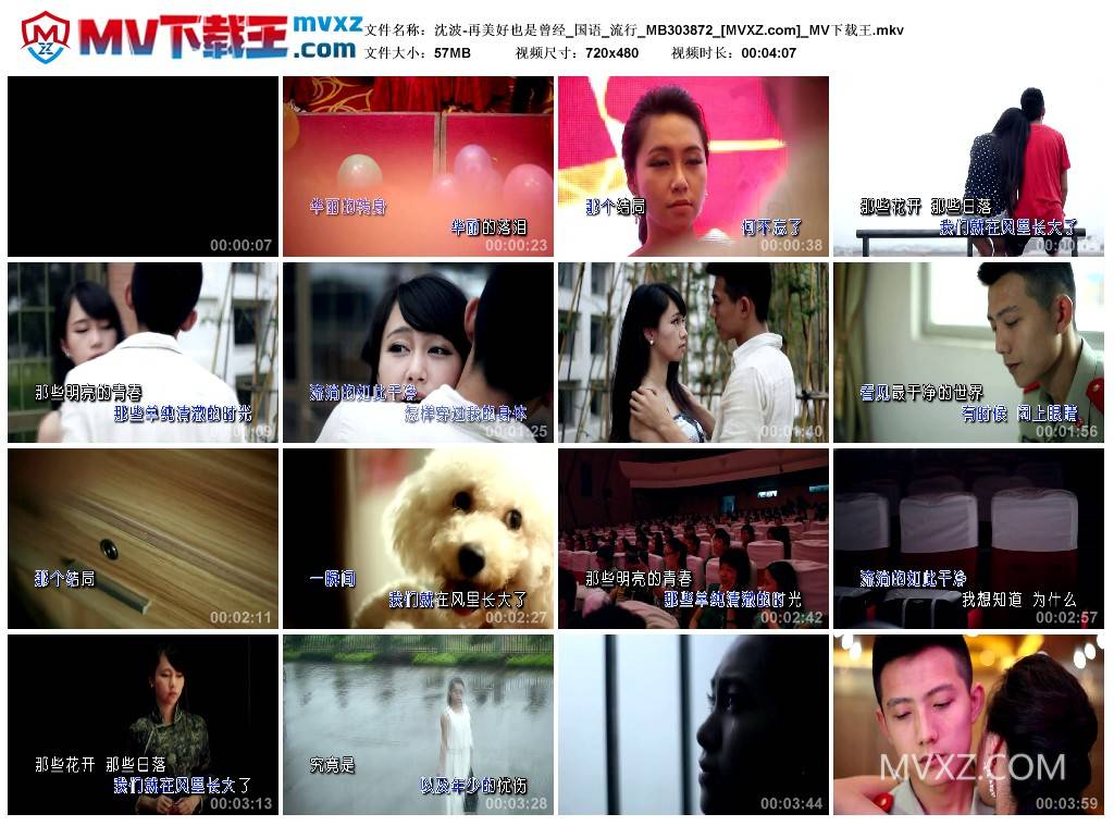 沈波-再美好也是曾经_国语_流行_MB303872